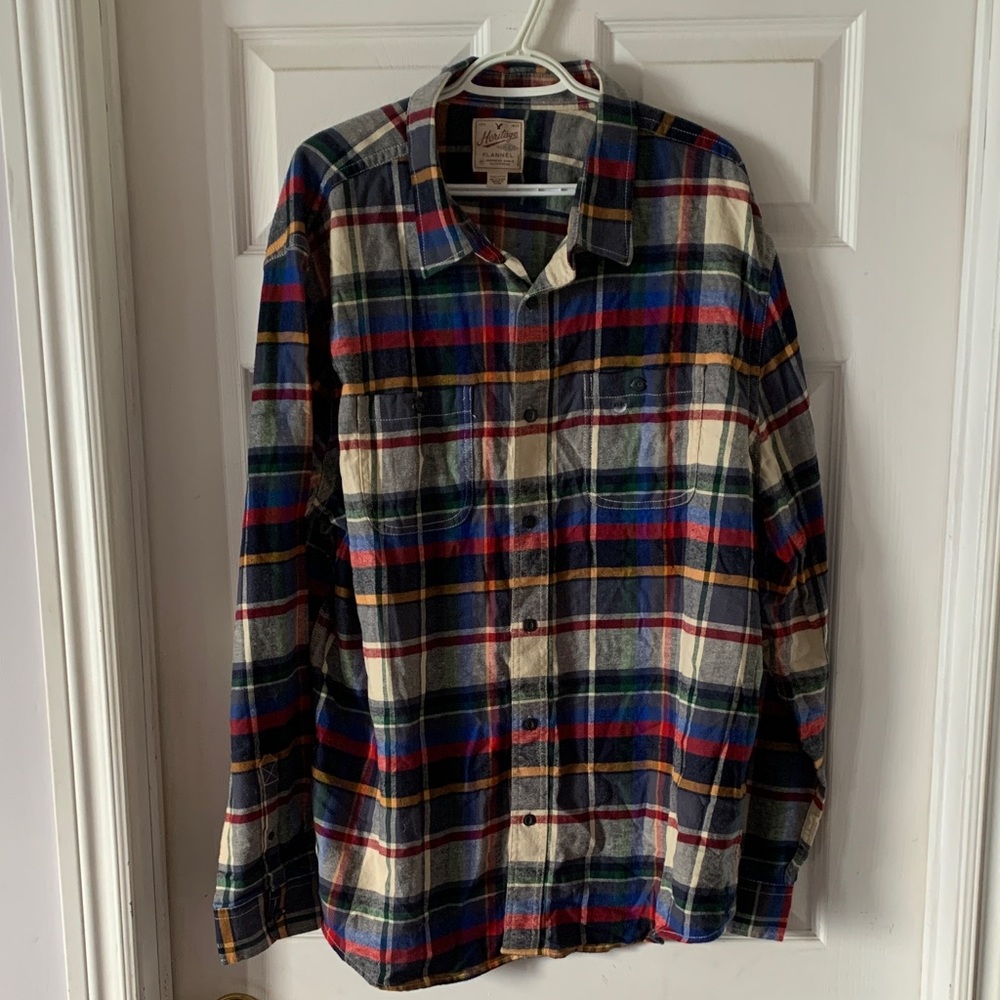 American Eagle Outfitters Multicolor Plaid Shirt